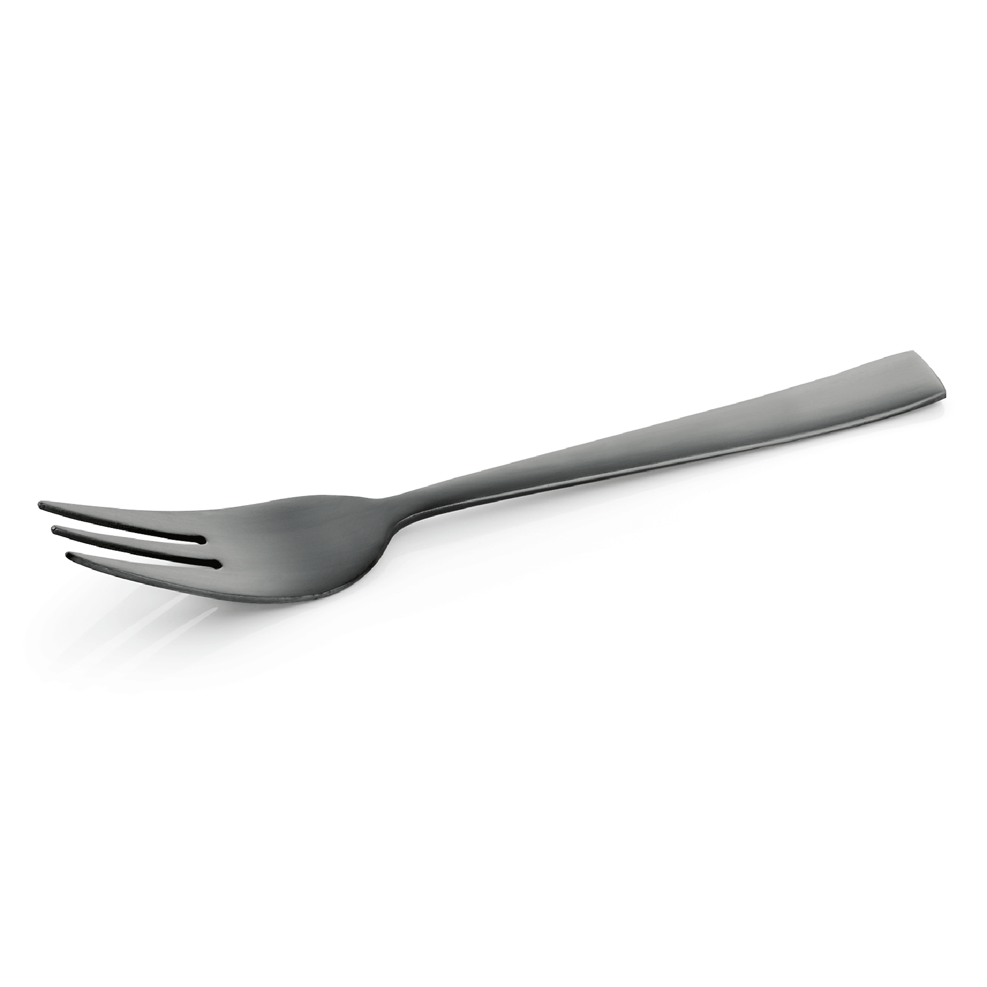 Kuchengabel HAMBURG FRESH, 14,5 cm, schwarz, matte PVD Beschichtung, Set á 12 Stück, Chromnickelstahl 18/10
