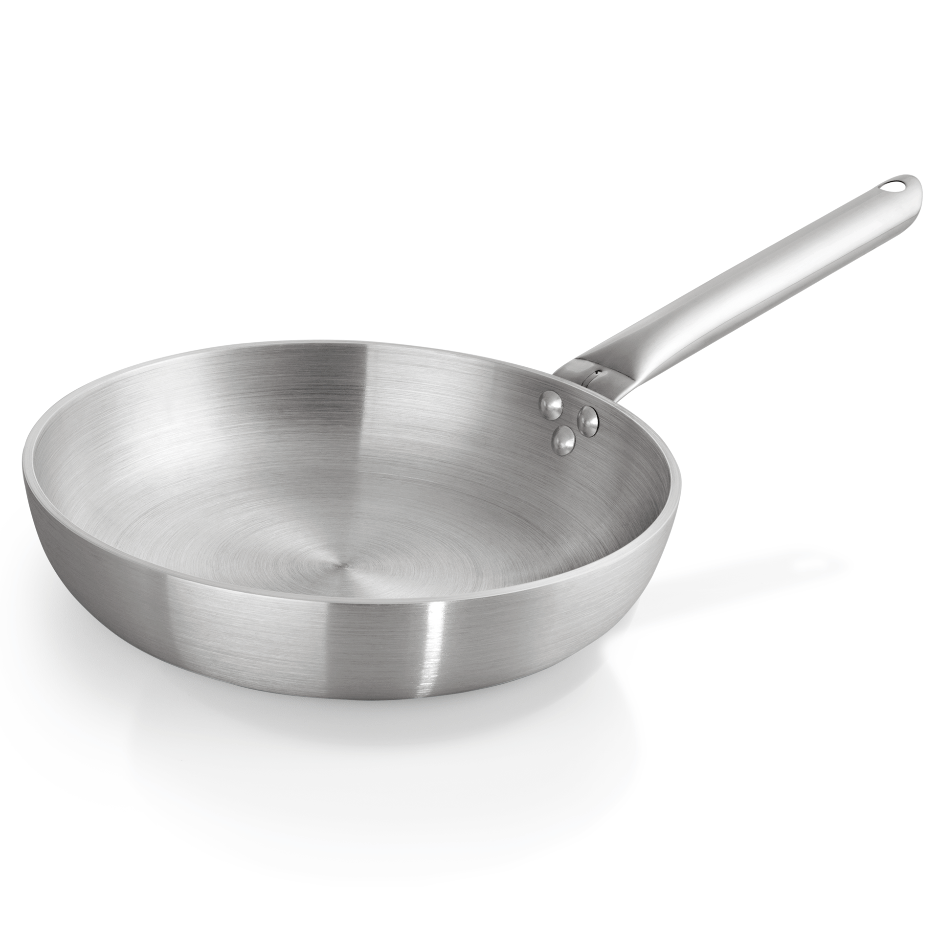 Pfanne, Ø 28 cm, Aluminium, Edelstahl  