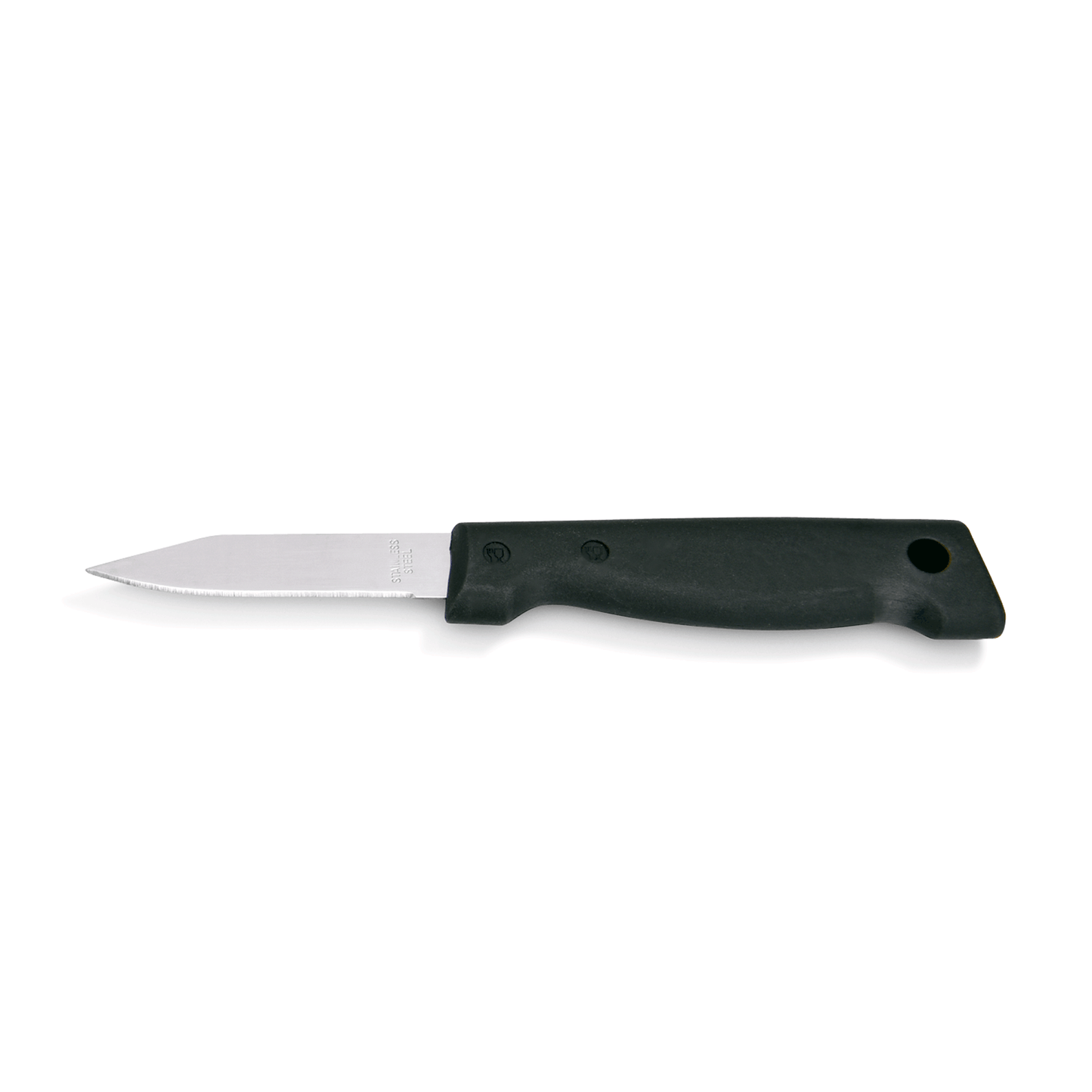 Schälmesser, 7,5 cm, Set á 6 Stück,Edelstahl, Kunststoff 