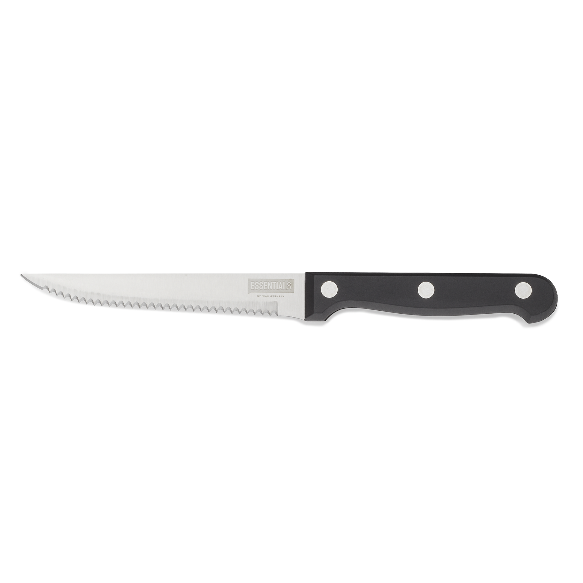 Steakmesser Set mit Polypropylengriff, 21 cm, Set á 6 Stück, Polypropylen, Chromstahl 13/0 