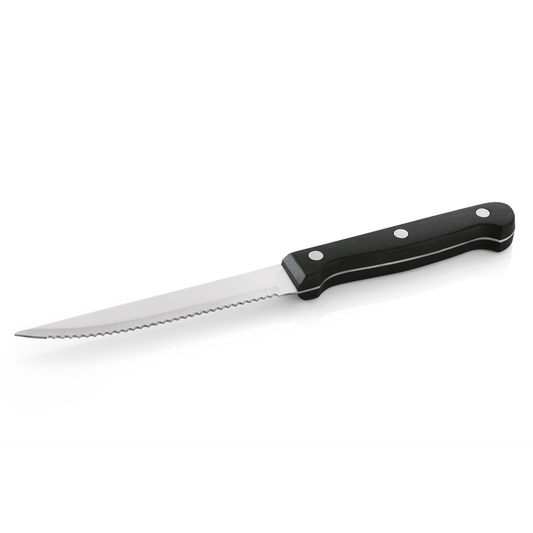 Steak-/Pizzamesser mit Kunststoffgriff, 21 cm, Edelstahl 