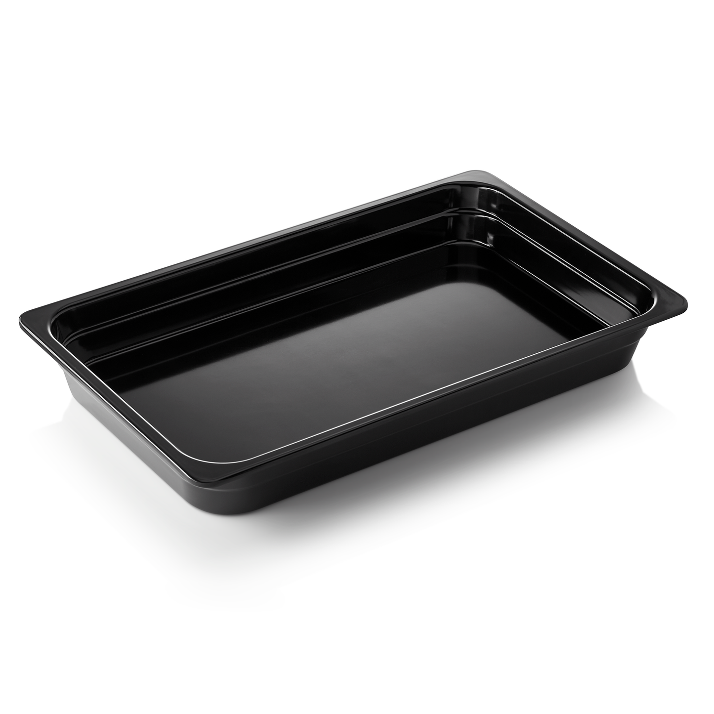 GN Behälter 1/1 GN 65 Black, 065 mm, schwarz, Melamin 