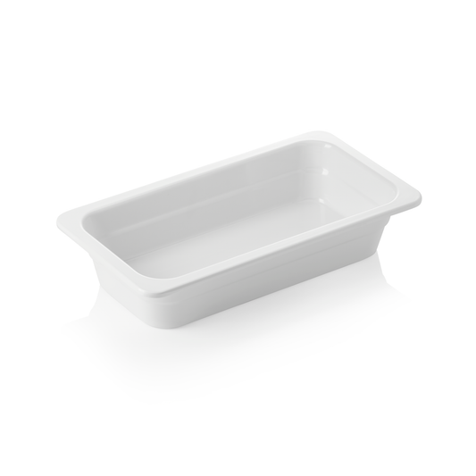 GN Behälter 1/3 GN 65 White, 065 mm, weiß, Melamin 