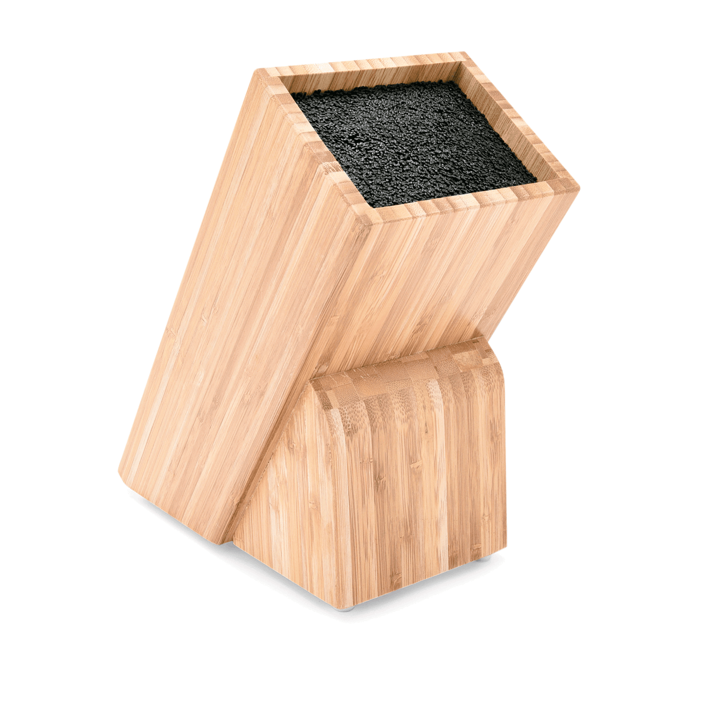 Messerblock, 25 x 25 x 12,2 cm, Holz  