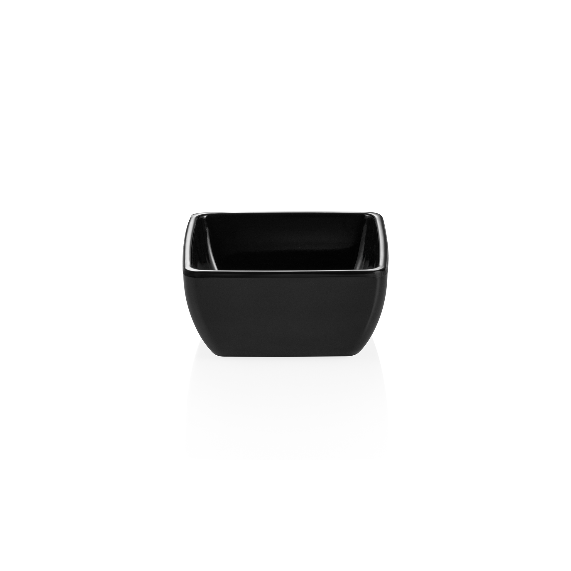 Schale Day & Night, 9 x 9 x 4 cm, schwarz, Melamin  