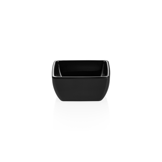 Schale Day & Night, 9 x 9 x 4 cm, schwarz, Melamin  