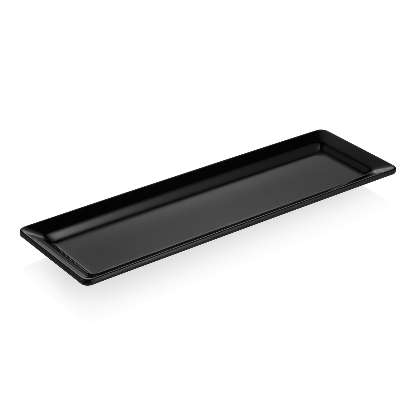GN Tablett 2/4 Day & Night, schwarz, Melamin  