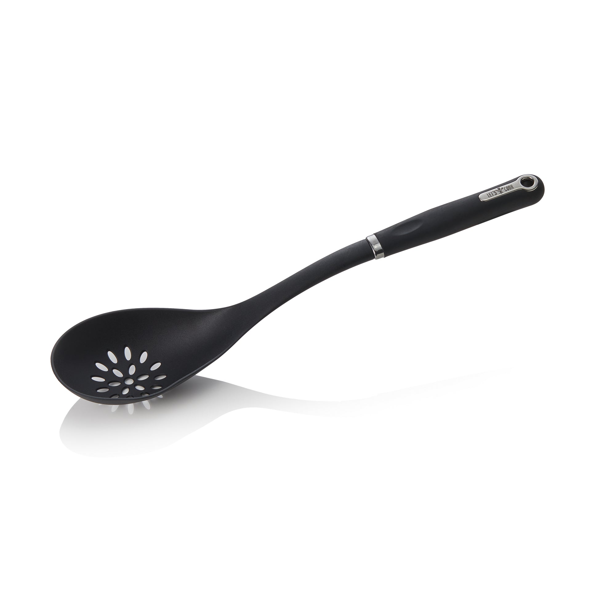 Servierlöffel Let´s Cook, perforiert, 36 cm, Nylon, Gummi 