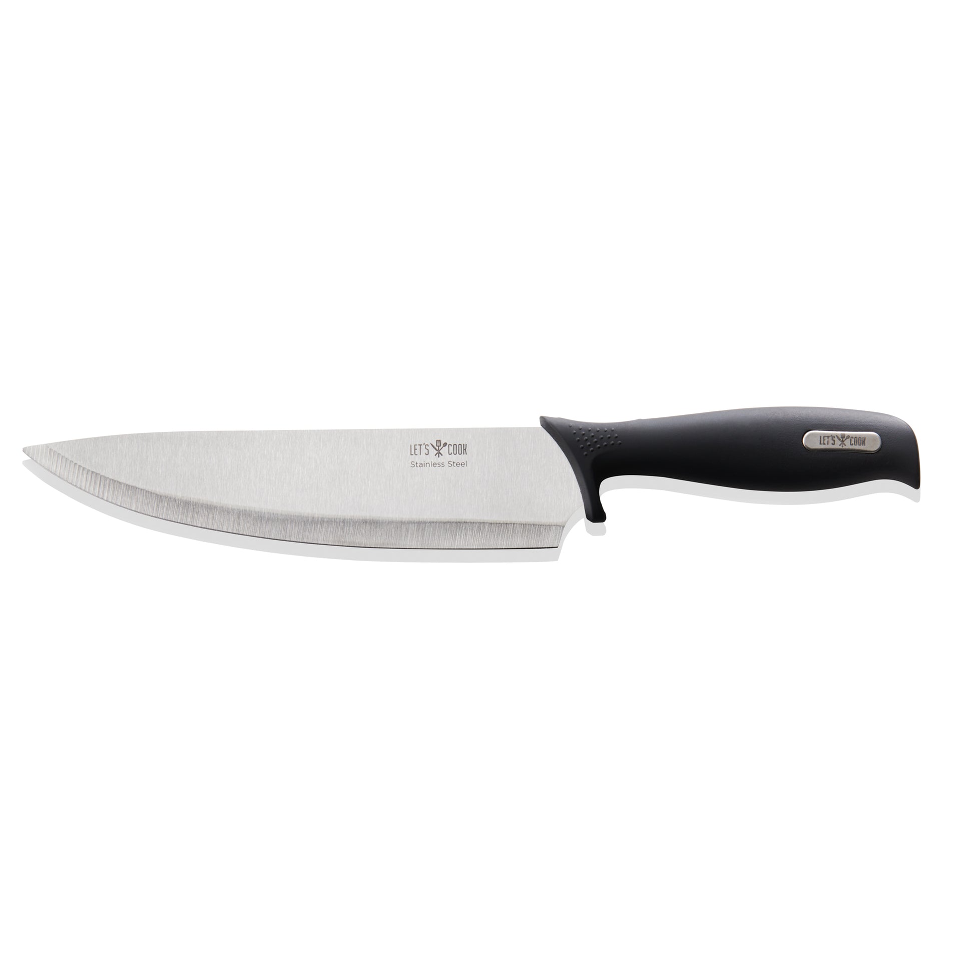 Kochmesser Let´s Cook Knife, 31,5 cm, Edelstahl, Gummi 
