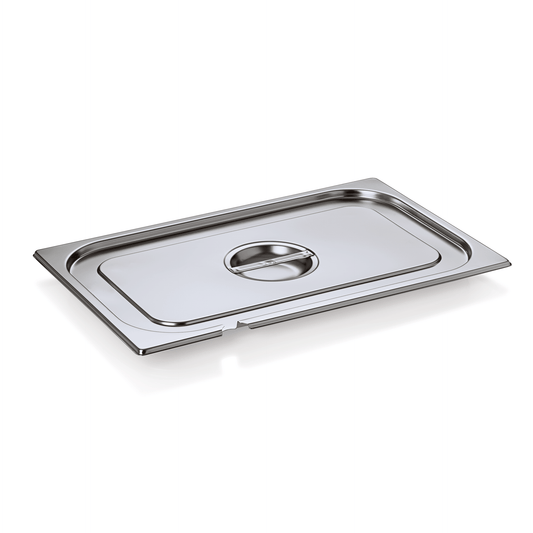 GN Deckel mit Löffelaussparung 1/1 GN Core, Chromnickelstahl 