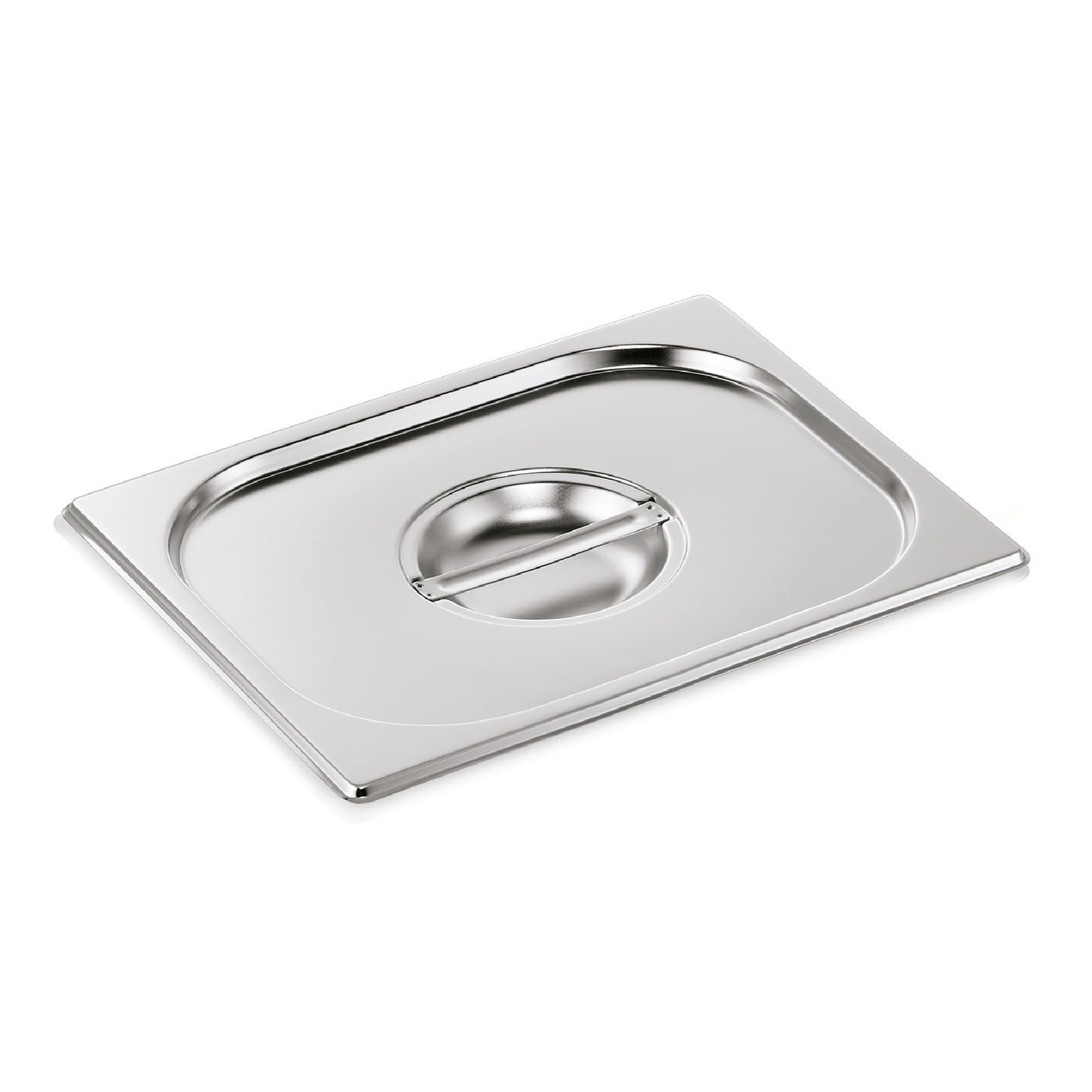 GN Deckel mit Löffelaussparung 1/2 GN Core, Chromnickelstahl 