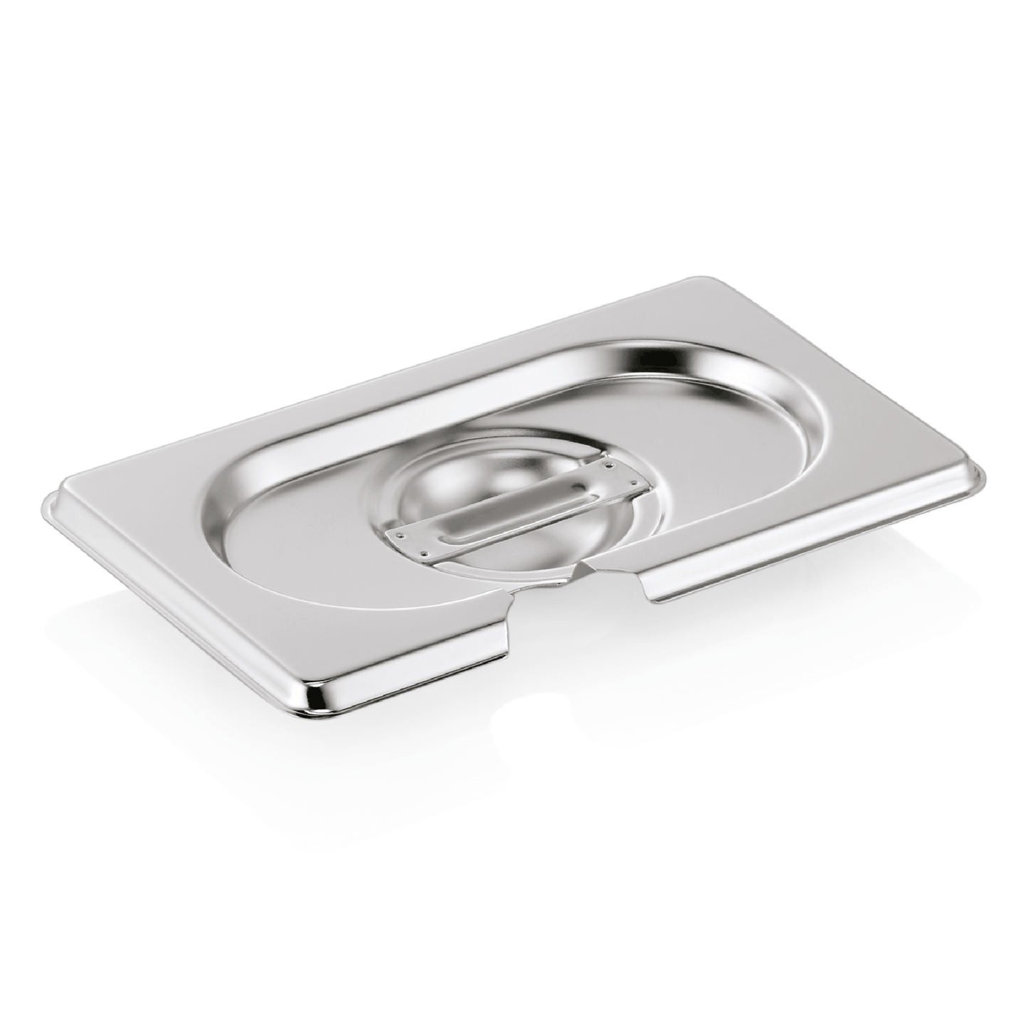 GN Deckel mit Löffelaussparung 1/9 GN Core, Chromnickelstahl 