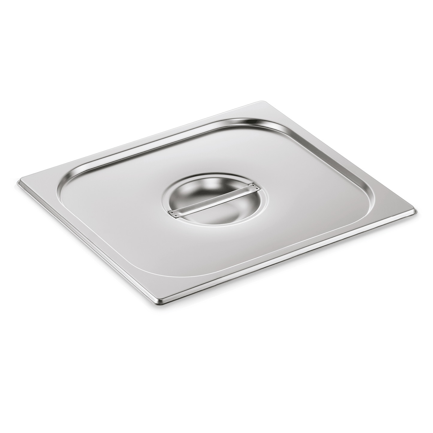 GN Deckel mit Löffelaussparung 2/3 GN Core, Chromnickelstahl 