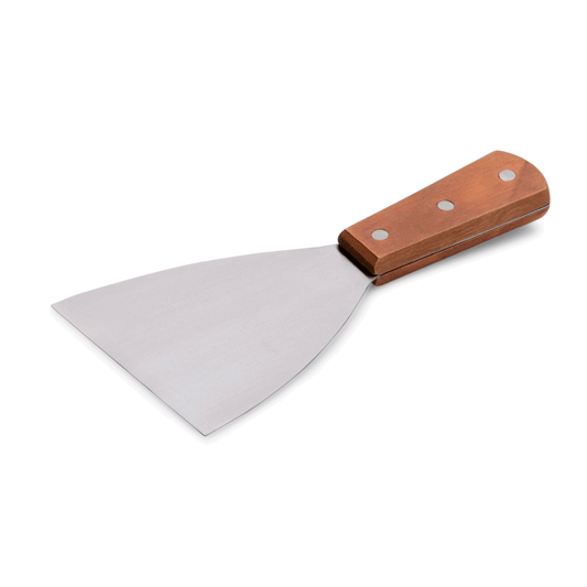 Spachtel, 23 cm, geschlossen, Edelstahl, Holz  