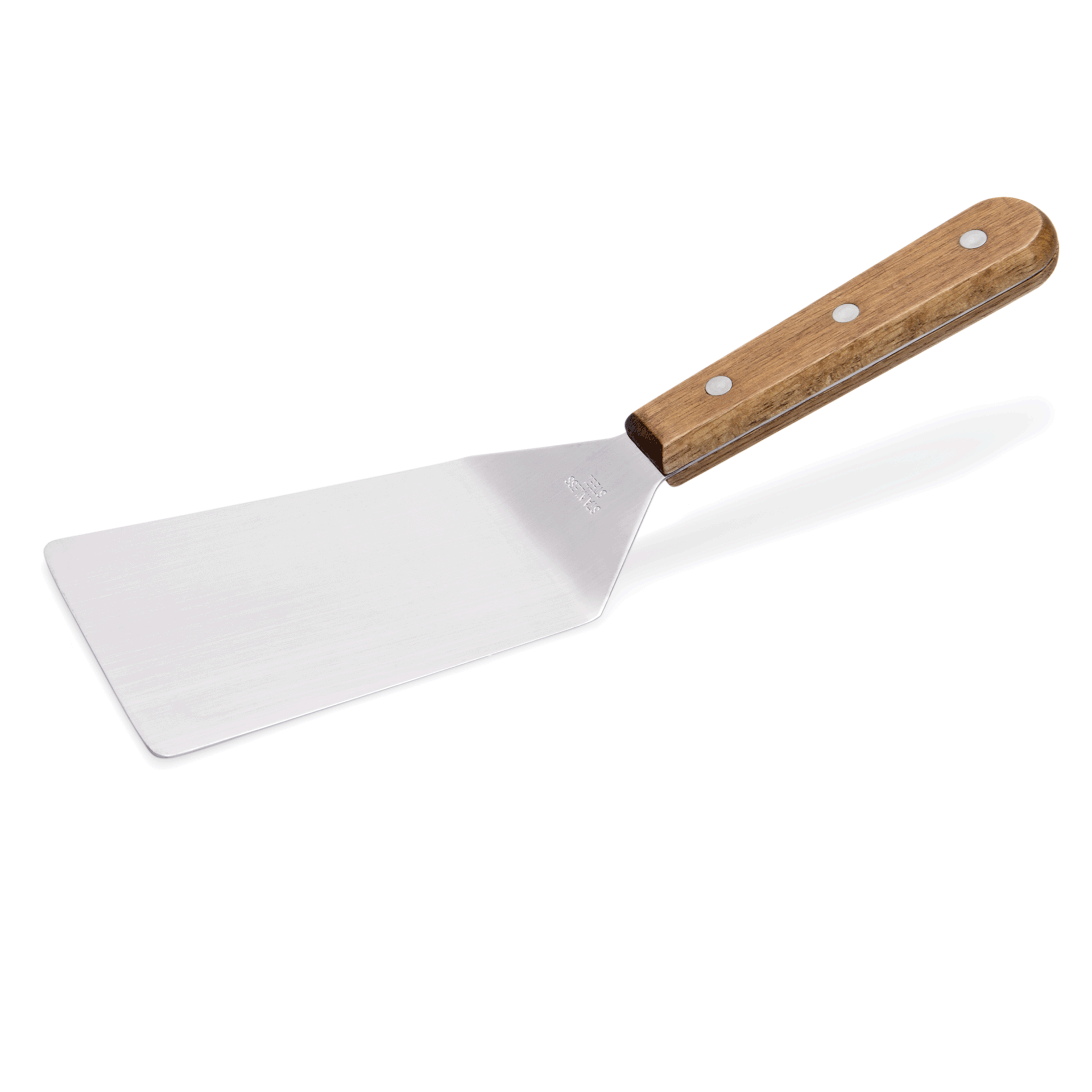 Wender, 27 cm, 12 x 8,5 cm, geschlossen, Edelstahl, Holz 