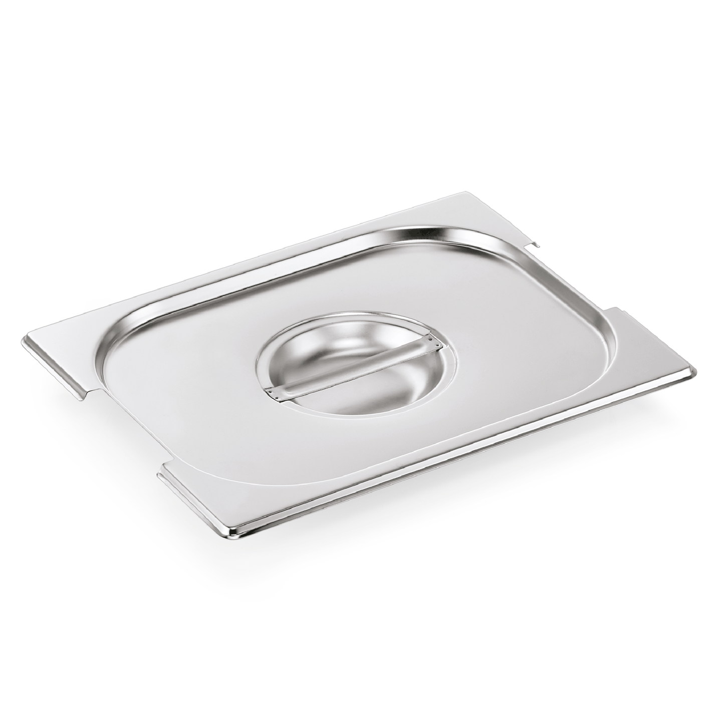 GN Deckel mit Griffaussparung 1/2 GN Core, Chromnickelstahl 