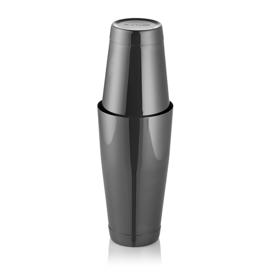 Shaker Tin Tin Nocturn, 0,8 ltr., Ø 9 cm, gun metal, Chromnickelstahl 18/10 