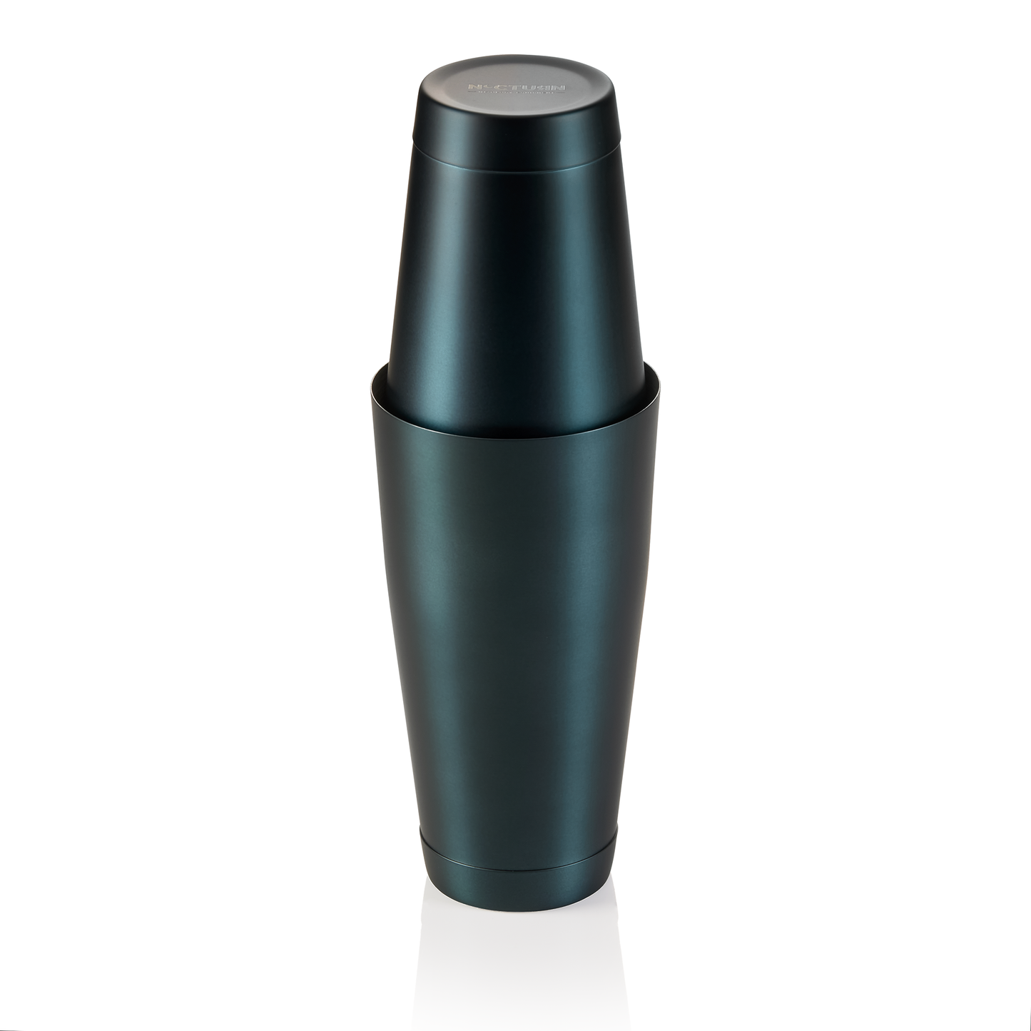 Shaker Tin Tin Nocturn, 0,8 ltr., Ø 9 cm, blau matt - HLC, Chromnickelstahl 18/10 