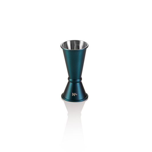 Jigger Japanese Style Nocturn, 2/4 cl, Ø 4,5 cm, Höhe 9 cm, blau matt - HLC, Chromnickelstahl 18/10 