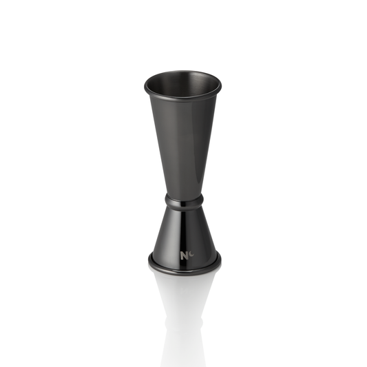 Jigger Japanese Style Nocturn, 2,5/5 cl, Ø 4,5 cm, Höhe 11 cm, gun metal, Chromnickelstahl 18/10 