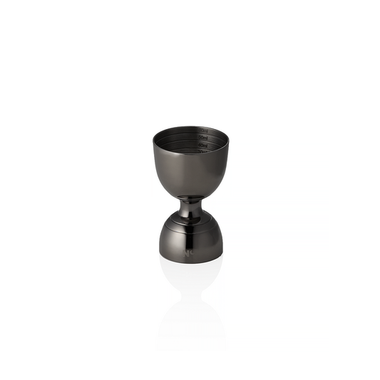 Jigger Rim Bell Nocturn, Ø 5 cm, Höhe 8 cm, gun metal, Chromnickelstahl 18/10 