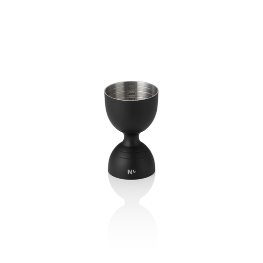 Jigger Rim Bell Nocturn, Ø 5 cm, Höhe 8 cm, schwarz matt, Chromnickelstahl 18/10 
