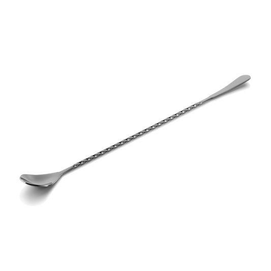 Barlöffel Japanese Style Nocturn, 33,5 cm, gun metal, Chromnickelstahl 18/10 