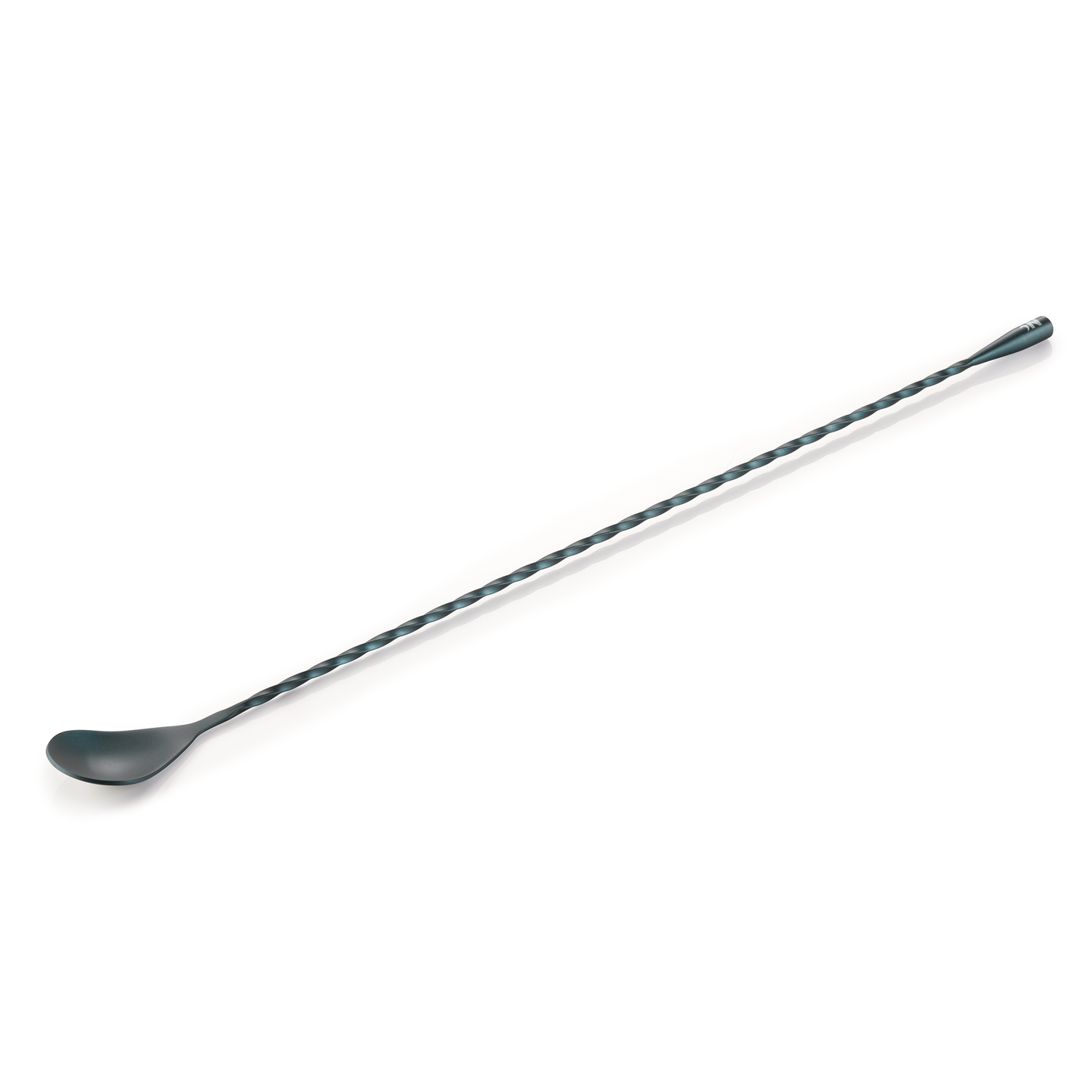 Barlöffel Twisted Classic Nocturn, 40 cm, blau matt - HLC, Chromnickelstahl 18/10 