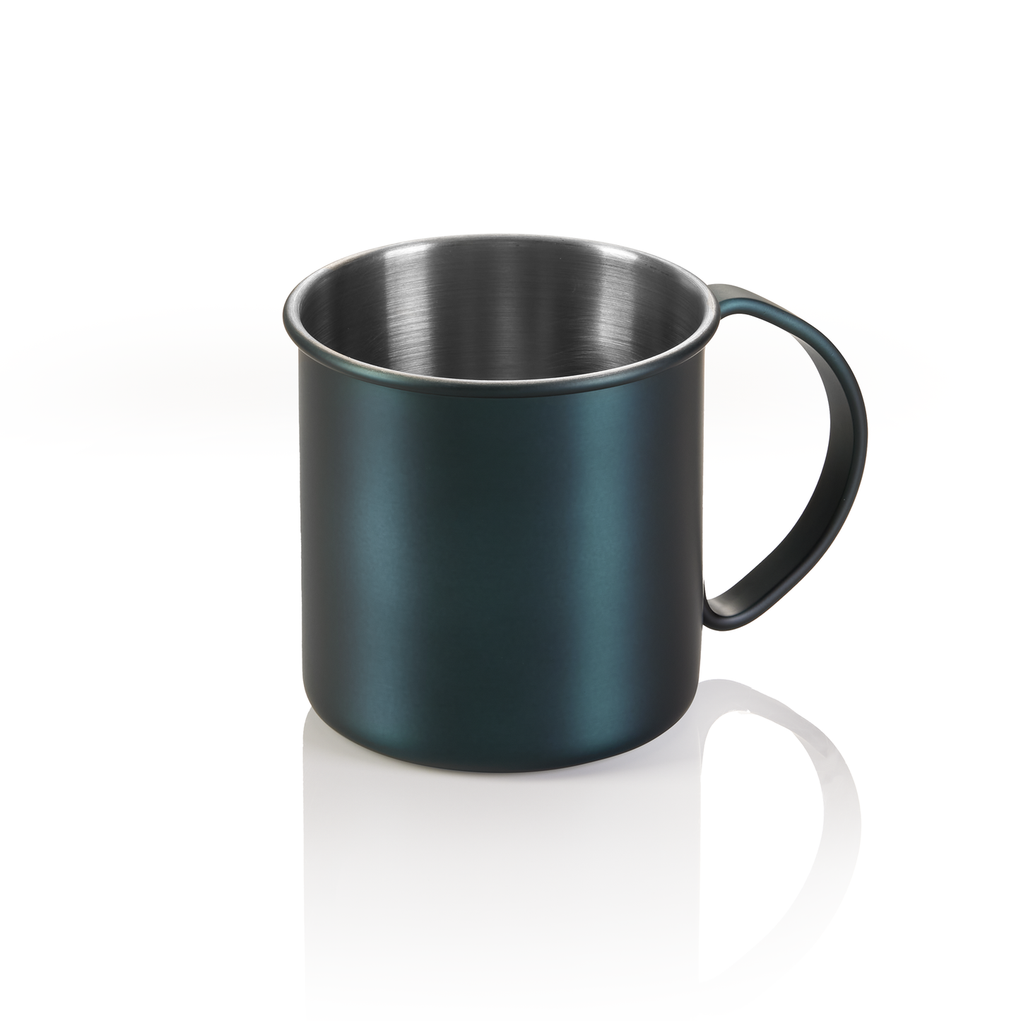 Moscow Mule Nocturn, 0,45 ltr., Ø 9 cm, Höhe 9 cm, blau matt - HLC, Chromnickelstahl 18/10 