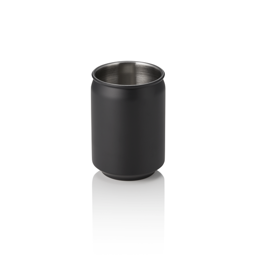 Cup Nocturn, 0,35 ltr., Ø 7 cm, Höhe 10,5 cm, schwarz matt, Chromnickelstahl 18/10 
