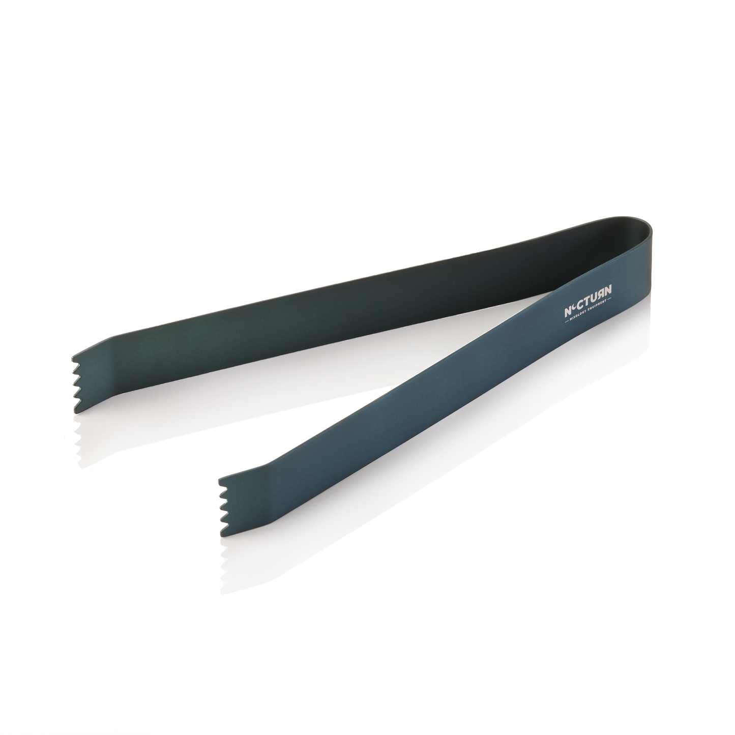 Eiszange Nocturn, 18 cm, blau matt - HLC, Chromnickelstahl 18/10 