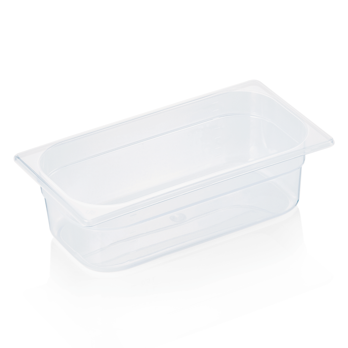 GN Behälter 1/3 GN 84, 100 mm, mit Skalierung, Polypropylene 