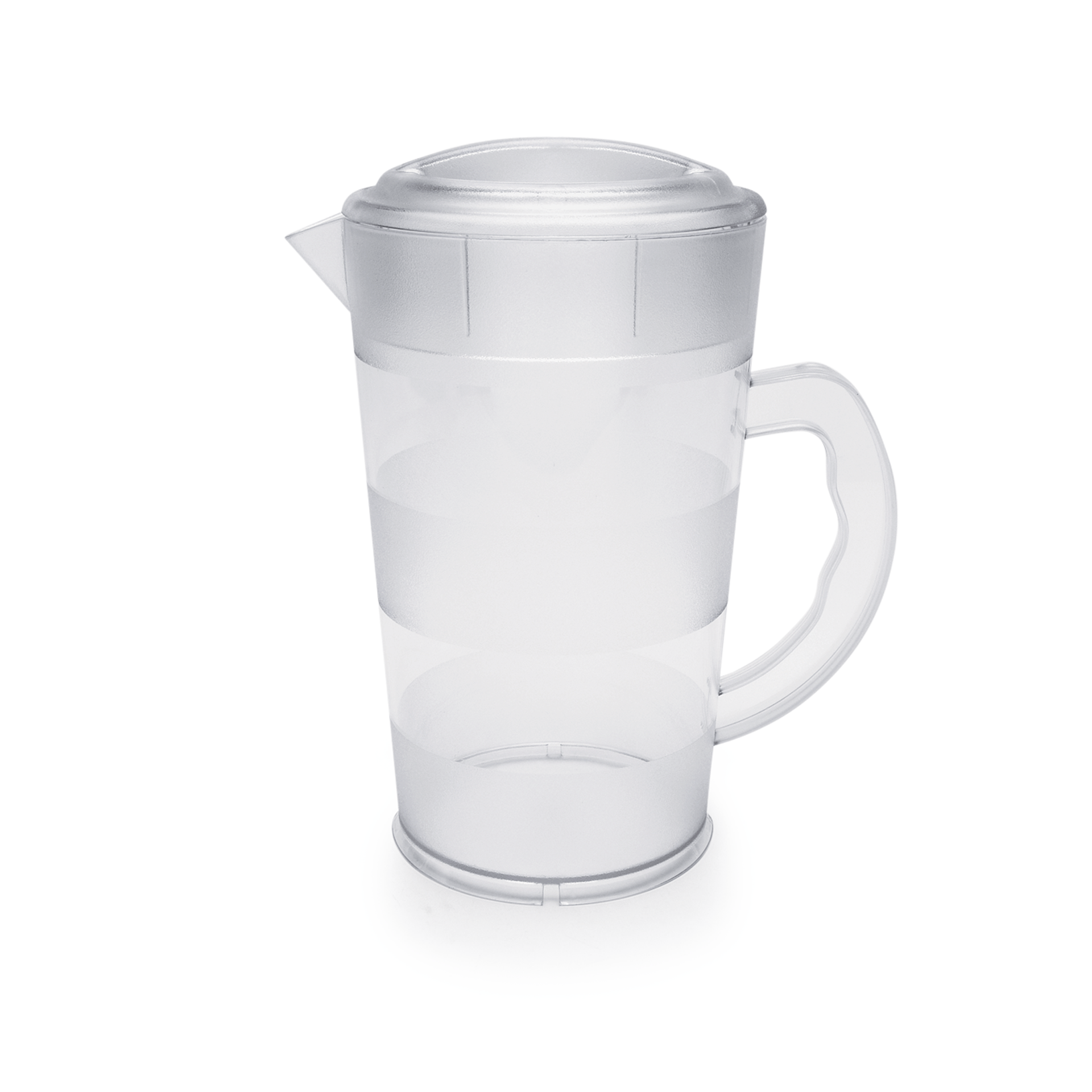 Krug mit Deckel, 1,9 ltr., Ø 13 cm, Polycarbonat  