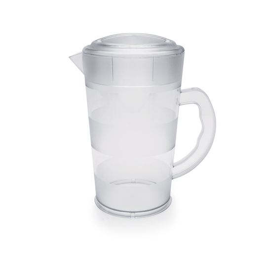 Krug mit Deckel, 1,9 ltr., Ø 13 cm, Polycarbonat  