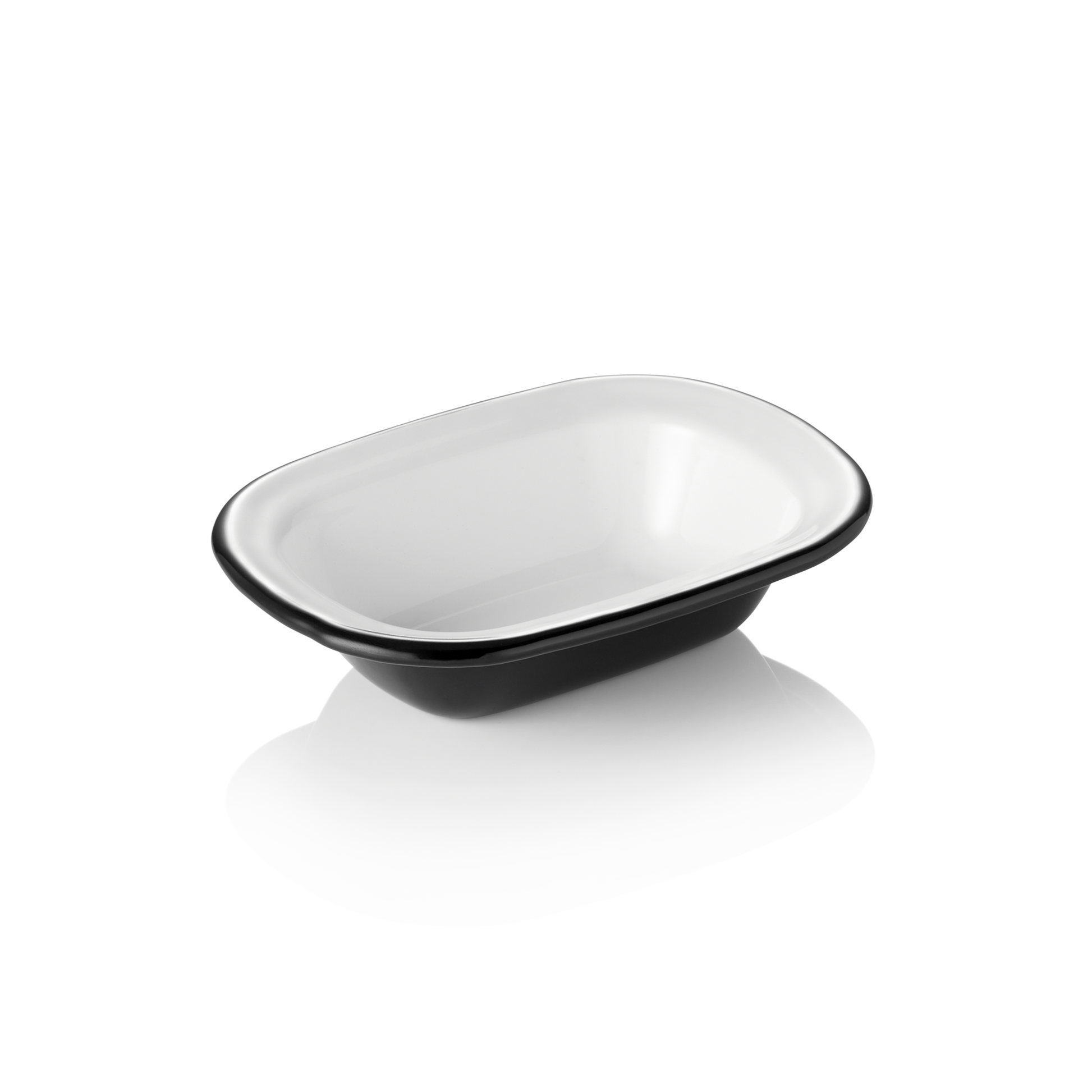 Schale GRACE, 16 x 12 x 3,5 cm, 200 ml, Emaille  