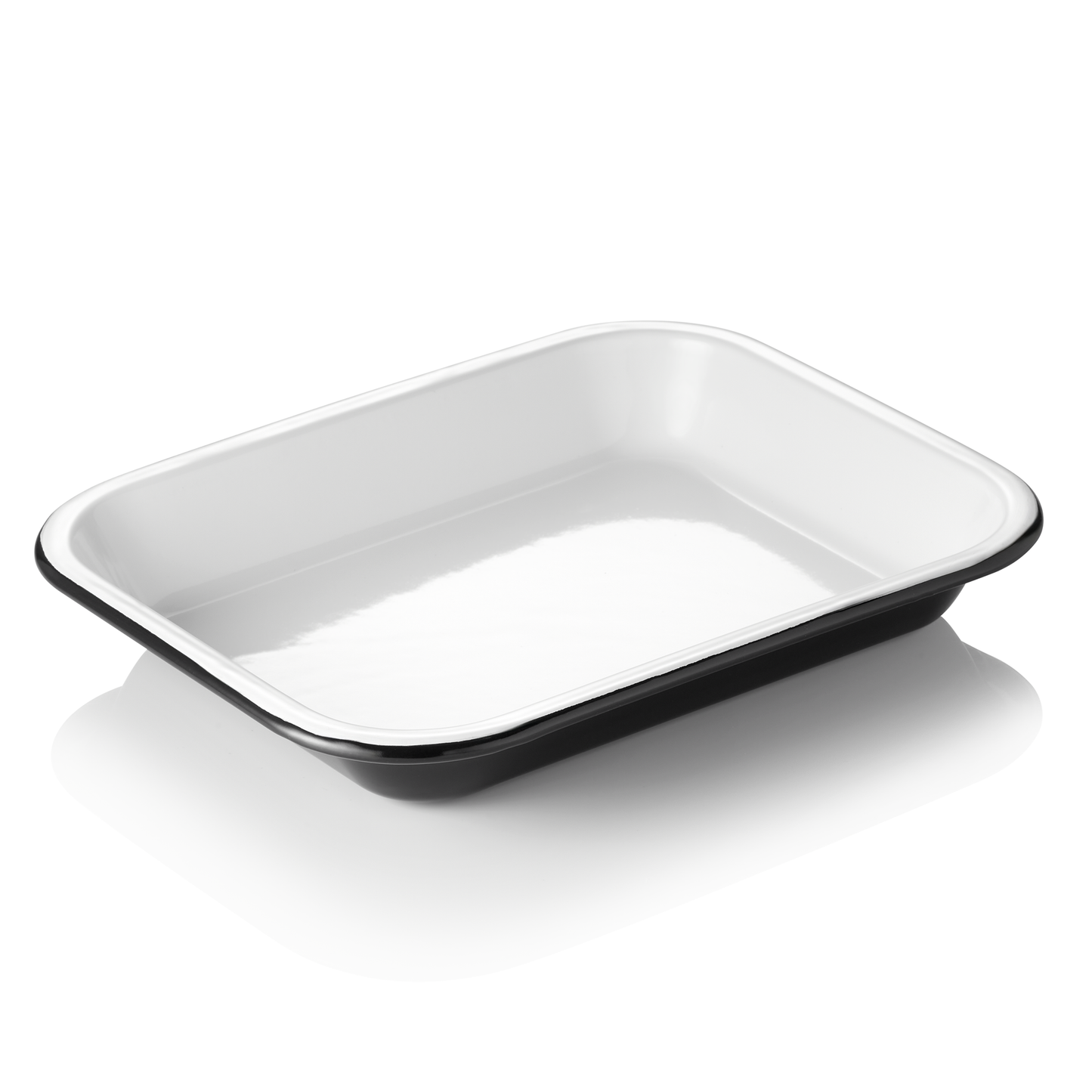 Schale GRACE, 28 x 23 x 4,5 cm, 1,9 ltr., Emaille  