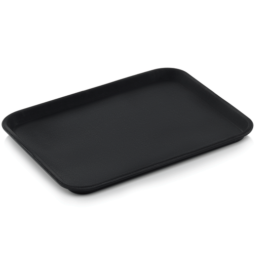 GN Tablett, 1/2, schwarz, Polypropylen  