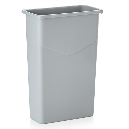 Abfallbehälter, 75 ltr., 51 x 27 x 75 cm, grau, Polypropylen 