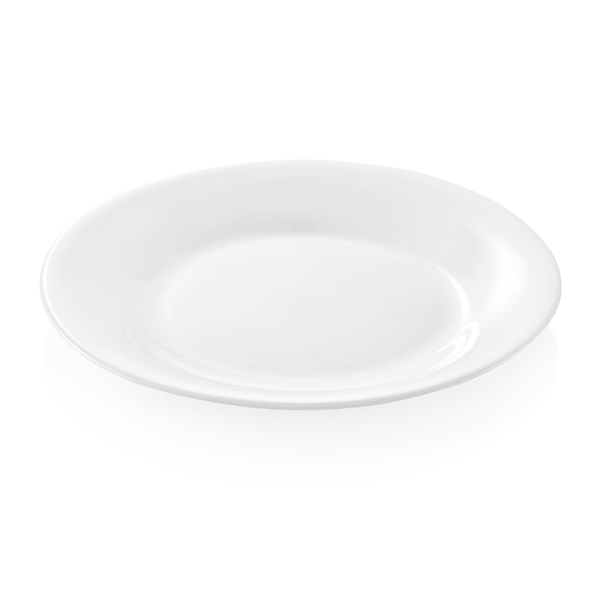 Teller Set PURO Uni, flach, Ø 20 cm, Set á 6 Stück, Opalglas  