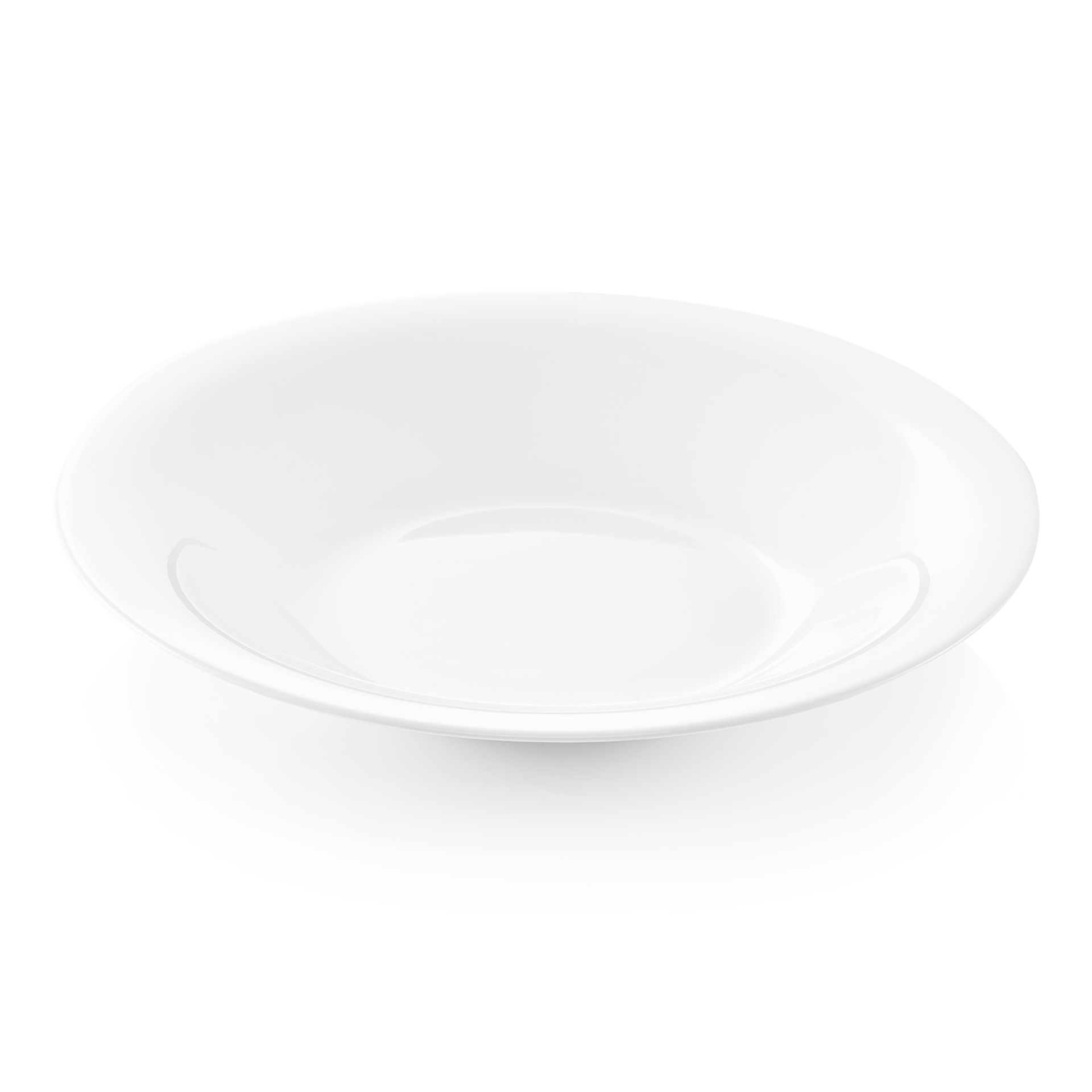 Teller Set PURO Uni, tief, Ø 24 cm, Set á 6 Stück, Opalglas  