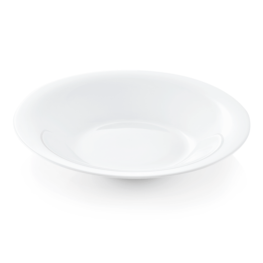 Teller Set PURO Uni, tief, Ø 24 cm, Set á 6 Stück, Opalglas  