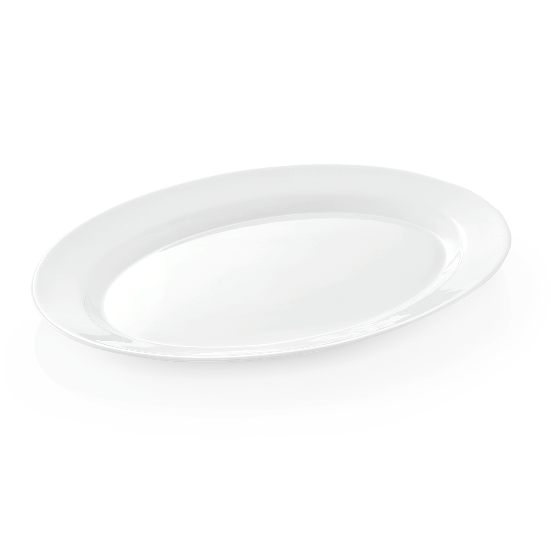 Platte Set PURO Uni, 30,5 x 22,5 cm, Set á 2 Stück, Opalglas  