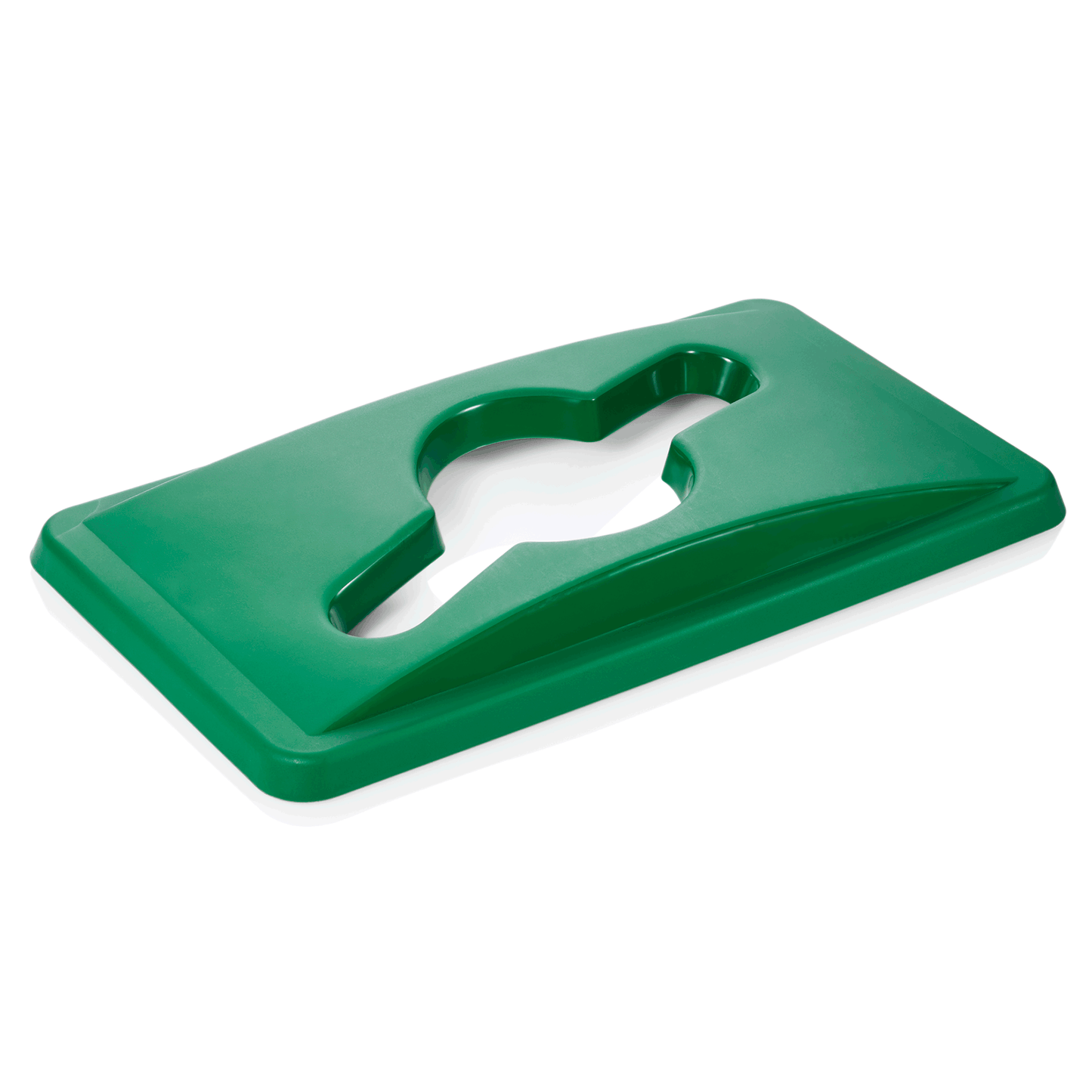 Deckel für 9237 650, 52 x 29 x 5 cm, grün, Polypropylen  