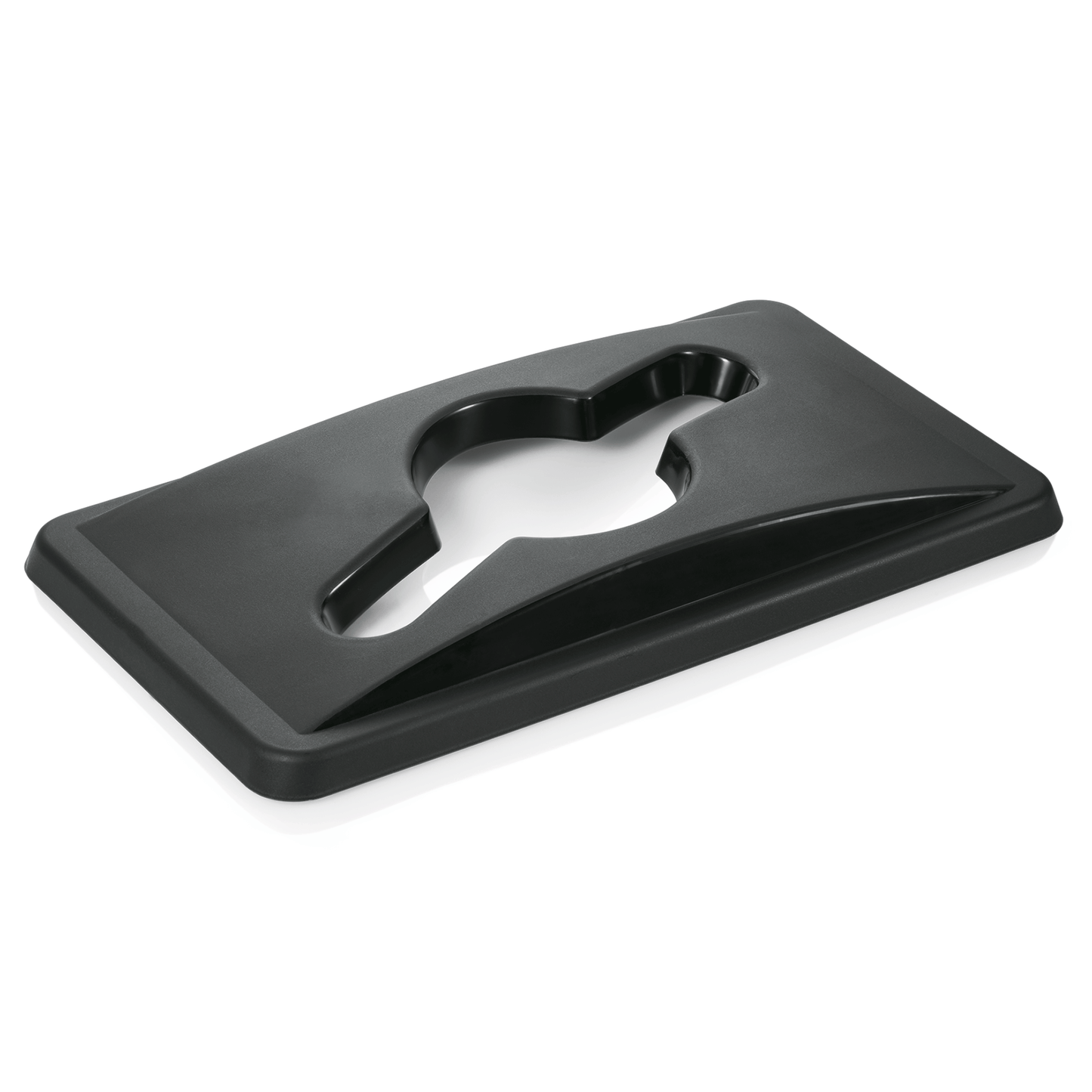 Deckel für 9237 650, 52 x 29 x 5 cm, schwarz, Polypropylen  