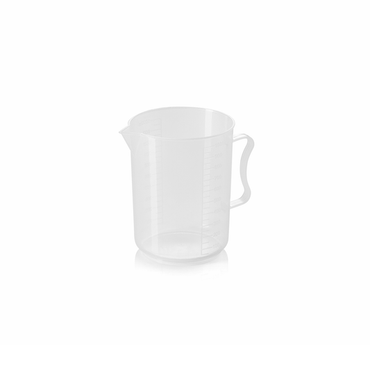 Messbecher, Ø 13 cm, 2 ltr., mit 100 ml Skalierung, Polypropylen 