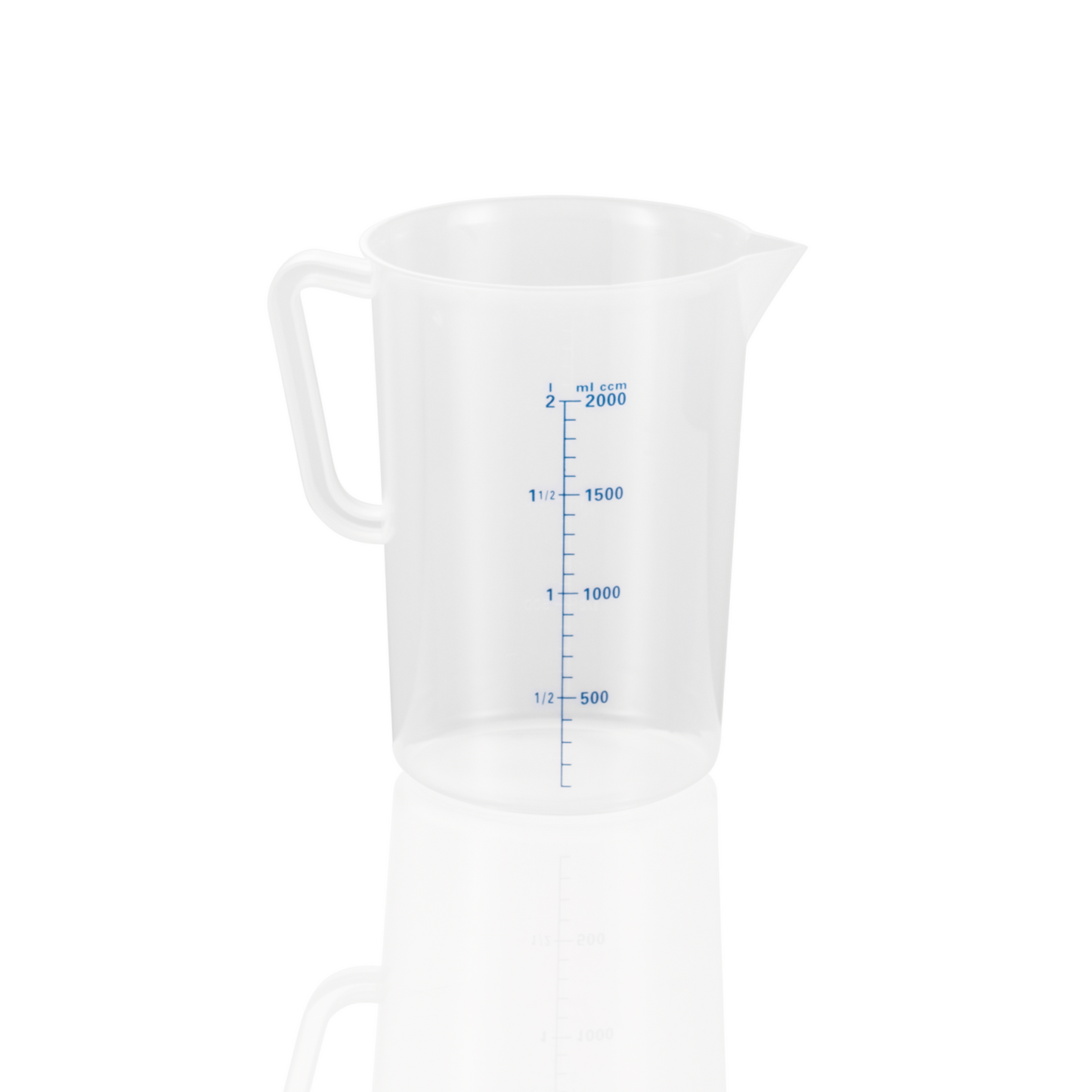 Messbecher, Ø 16,2 cm, 3 ltr., mit 100 ml Skalierung, Polypropylen 