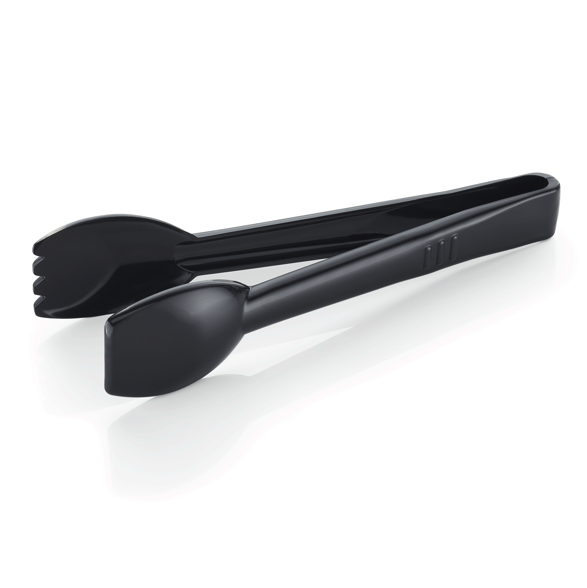 Salatzange Set, 23 cm, schwarz, Set á 6 Stück, Polycarbonat 
