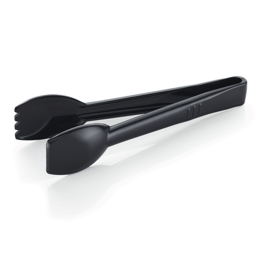 Salatzange Set, 23 cm, schwarz, Set á 6 Stück, Polycarbonat 
