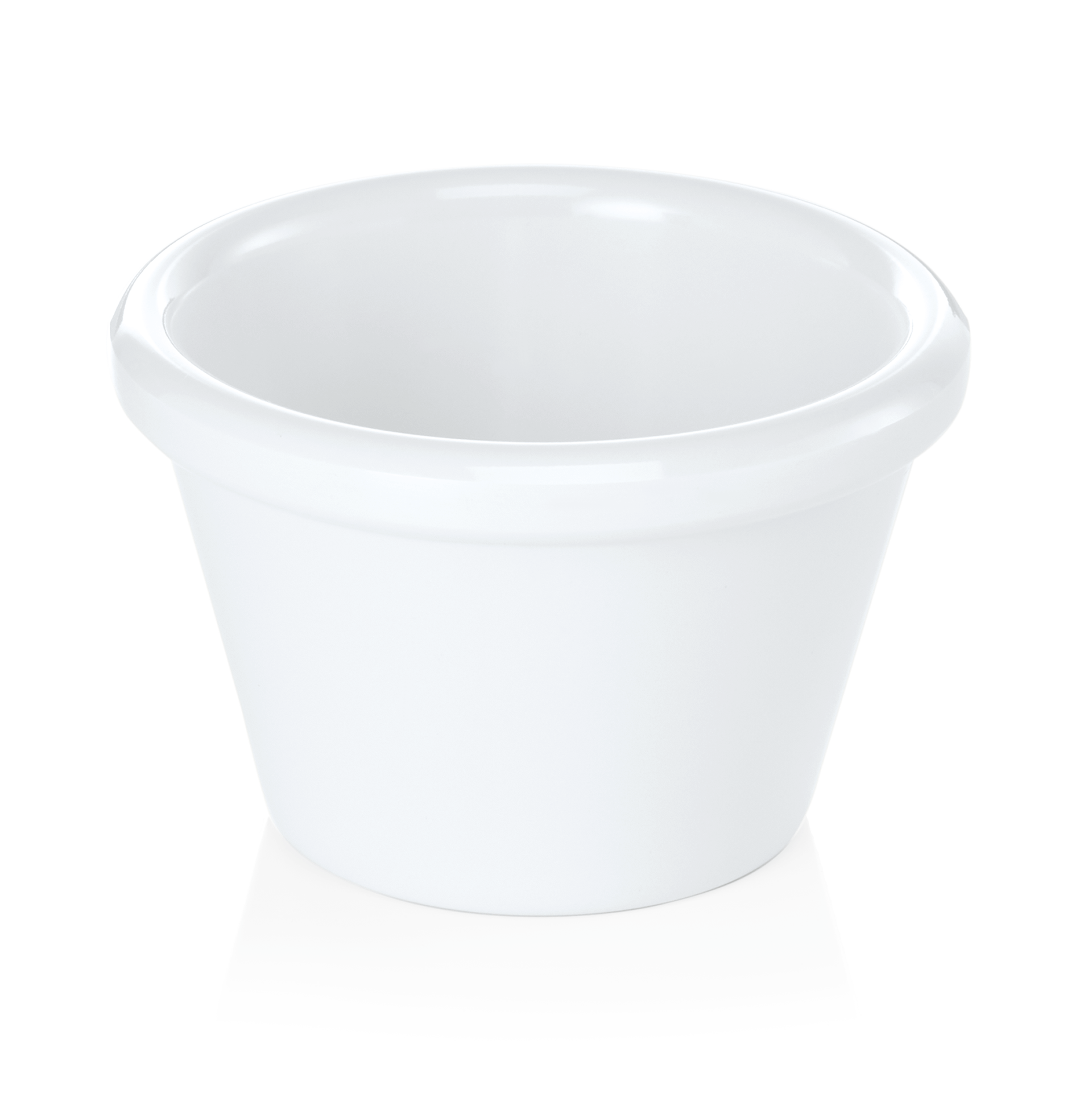 Dipschale Set, glatter Rand, 40 ml, Ø 6 cm, Set á 12 Stück, Melamin 