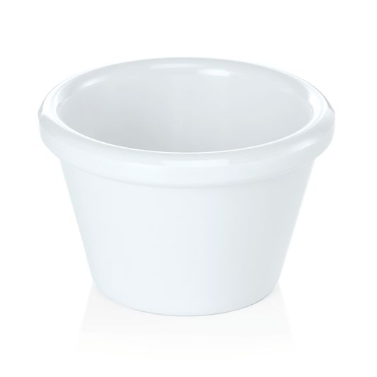 Dipschale Set, glatter Rand, 40 ml, Ø 6 cm, Set á 12 Stück, Melamin 